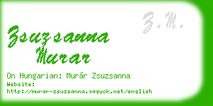 zsuzsanna murar business card
